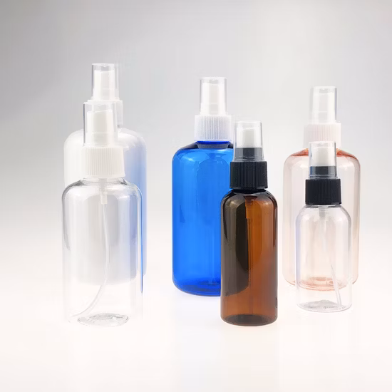 100ml 120ml 200ml 250ml Vaporisateur en plastique vide Lotion sans air pour animaux de compagnie Parfum cosmétique/shampooing/désinfectant pour les mains /compte-gouttes d'huile capillaire bouteille d'emballage ronde avec pompe à mousse